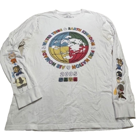 Box Lunch Nickelodeon Avatar The Last Airbender Unisex‎ LS T-shirt Size M - Picture 3 of 6